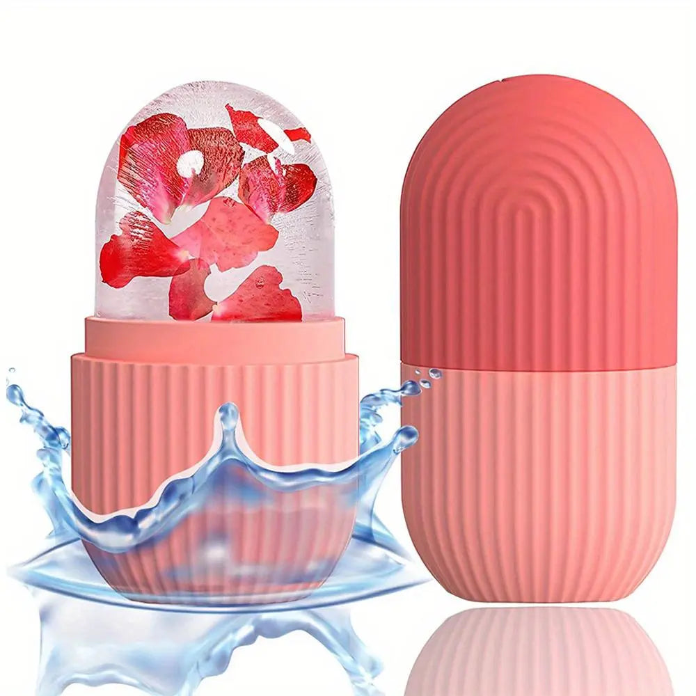 Ice Face Roller, DIY Face Massage Roller, Facial Ice Roller for Face, Eyes & Joints, Ice Compress Skin Care Tool for Women & Men