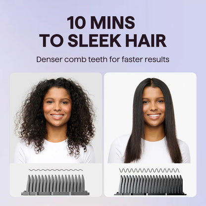 Wavytalk Sleek Sweep Ionic Hair Straightener Brush