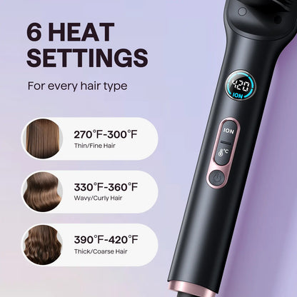 Wavytalk Sleek Sweep Ionic Hair Straightener Brush
