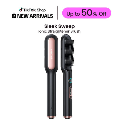 Wavytalk Sleek Sweep Ionic Hair Straightener Brush