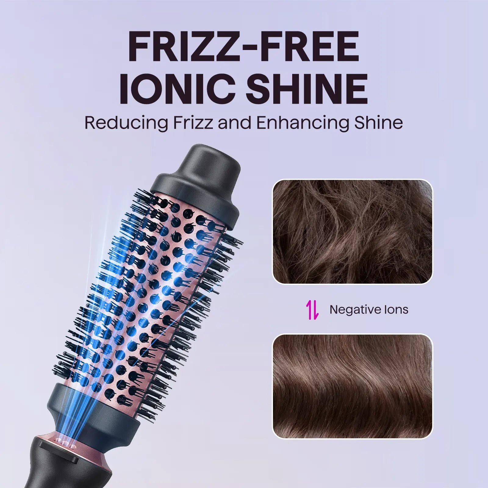 Wavytalk Multi-Curl 5-In-1 Ceramic Curling Wand Set, Fast Heat up Curling Wand from 1/2 to 1 1/4 Inch and a Thermal Brush, Dual Voltage Curling Iron