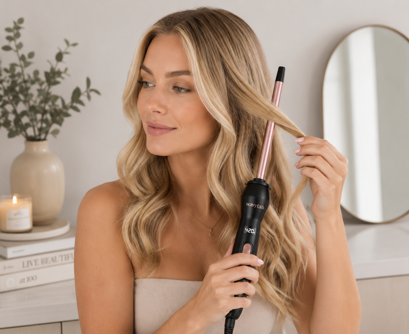 Wavytalk Micro Wave 3/8” Curling Wand