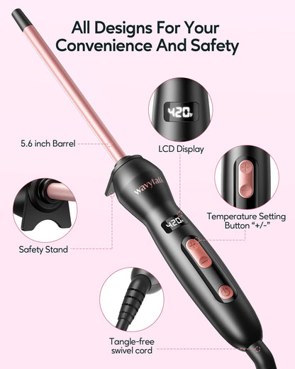 Wavytalk Micro Wave 3/8” Curling Wand