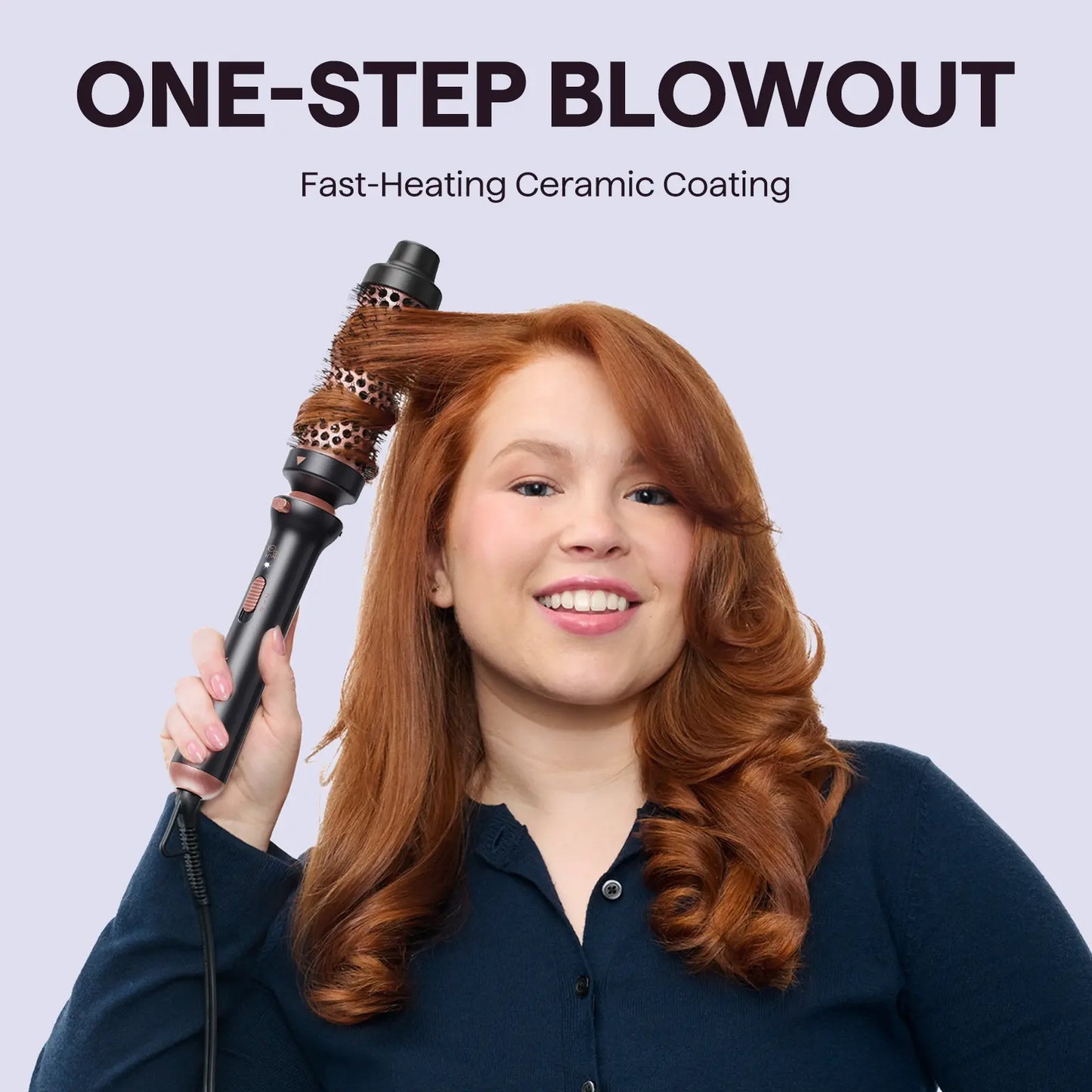 Wavytalk Multi-Curl 5-In-1 Ceramic Curling Wand Set, Fast Heat up Curling Wand from 1/2 to 1 1/4 Inch and a Thermal Brush, Dual Voltage Curling Iron